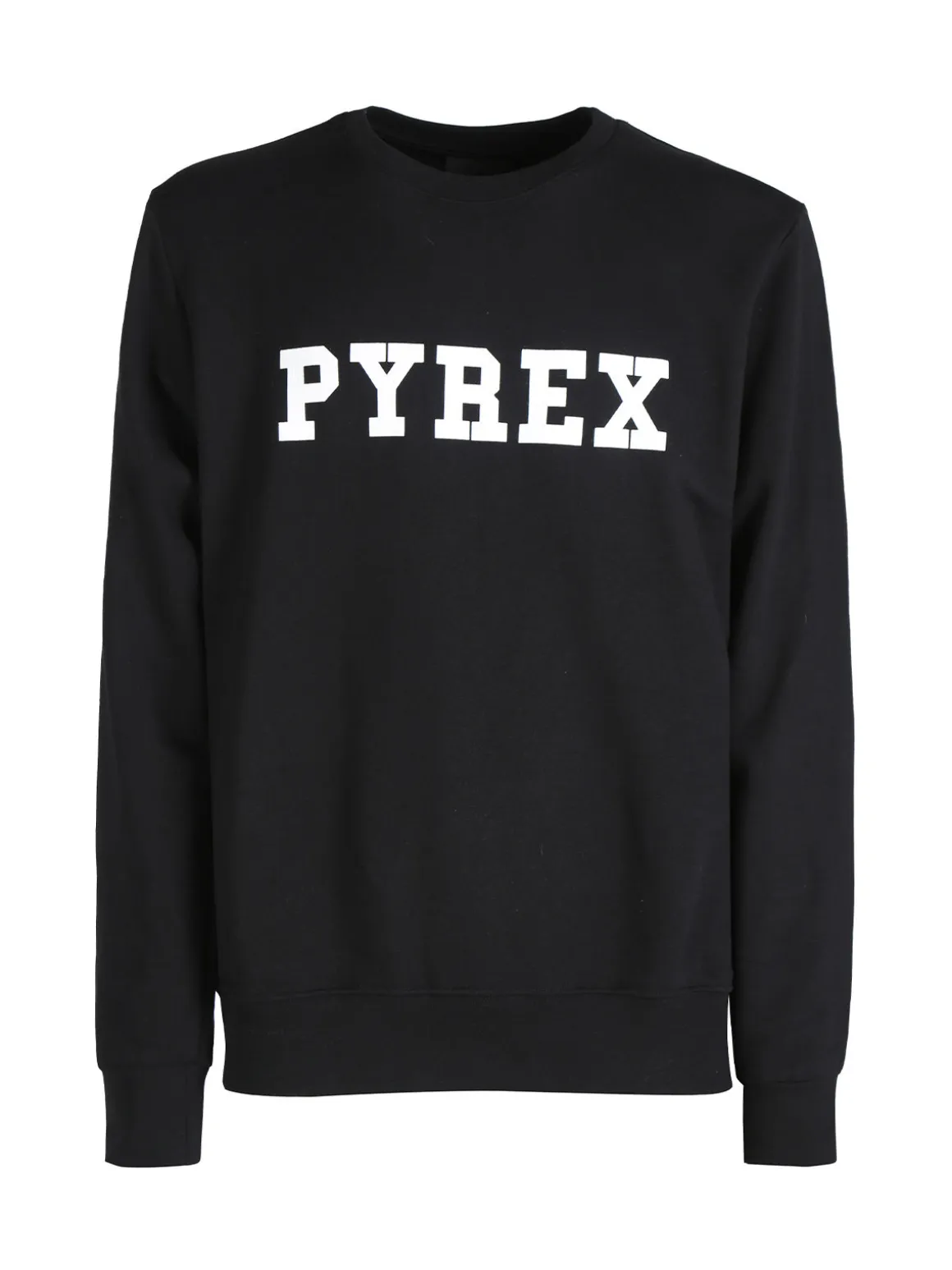 Pyrex Felpa girocollo da uomo in cotone con logo