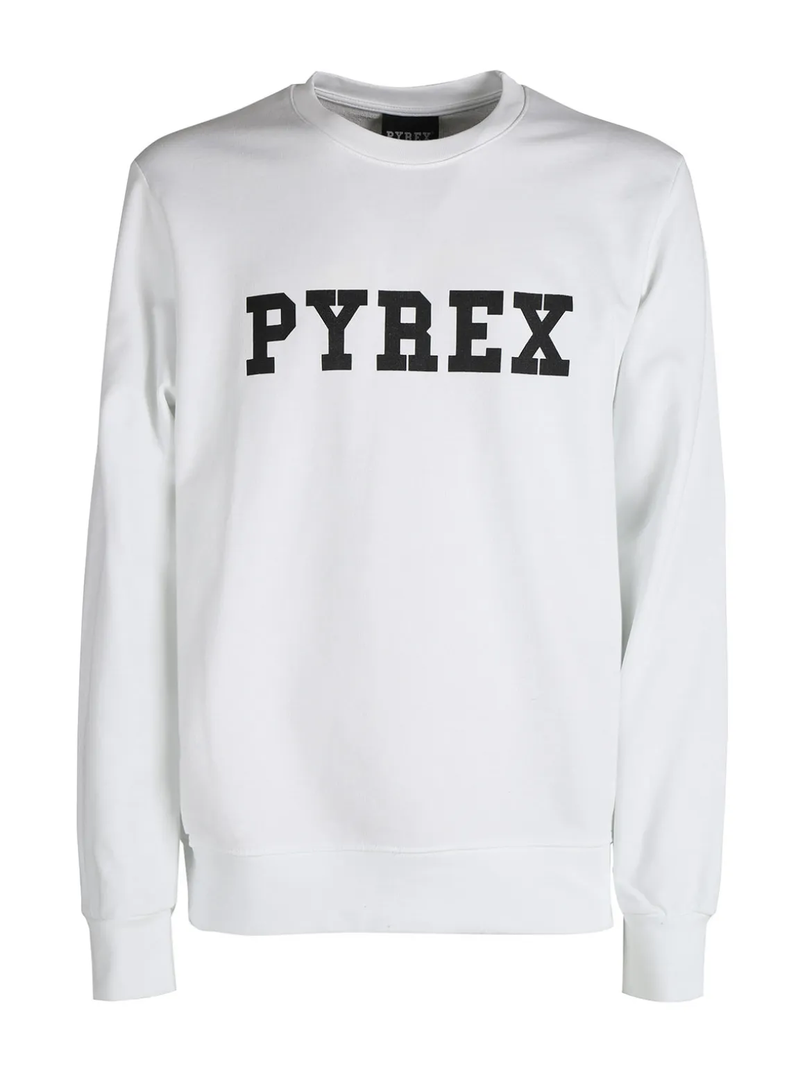 Pyrex Felpa girocollo da uomo in cotone con logo