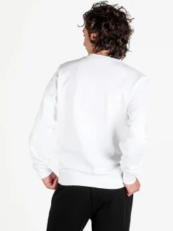 Pyrex Felpa girocollo da uomo in cotone con logo