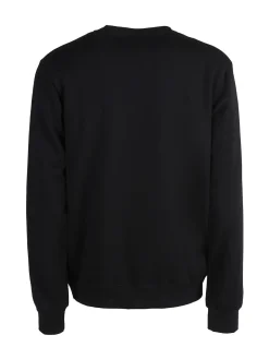Pyrex Felpa girocollo da uomo in cotone - nero