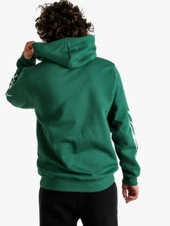 Pyrex Felpa invernale da uomo con cappuccio - verde
