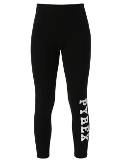 Pyrex Leggings sportivi da donna con logo- nero