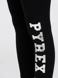 Pyrex Leggings sportivi da donna con logo sul fondo