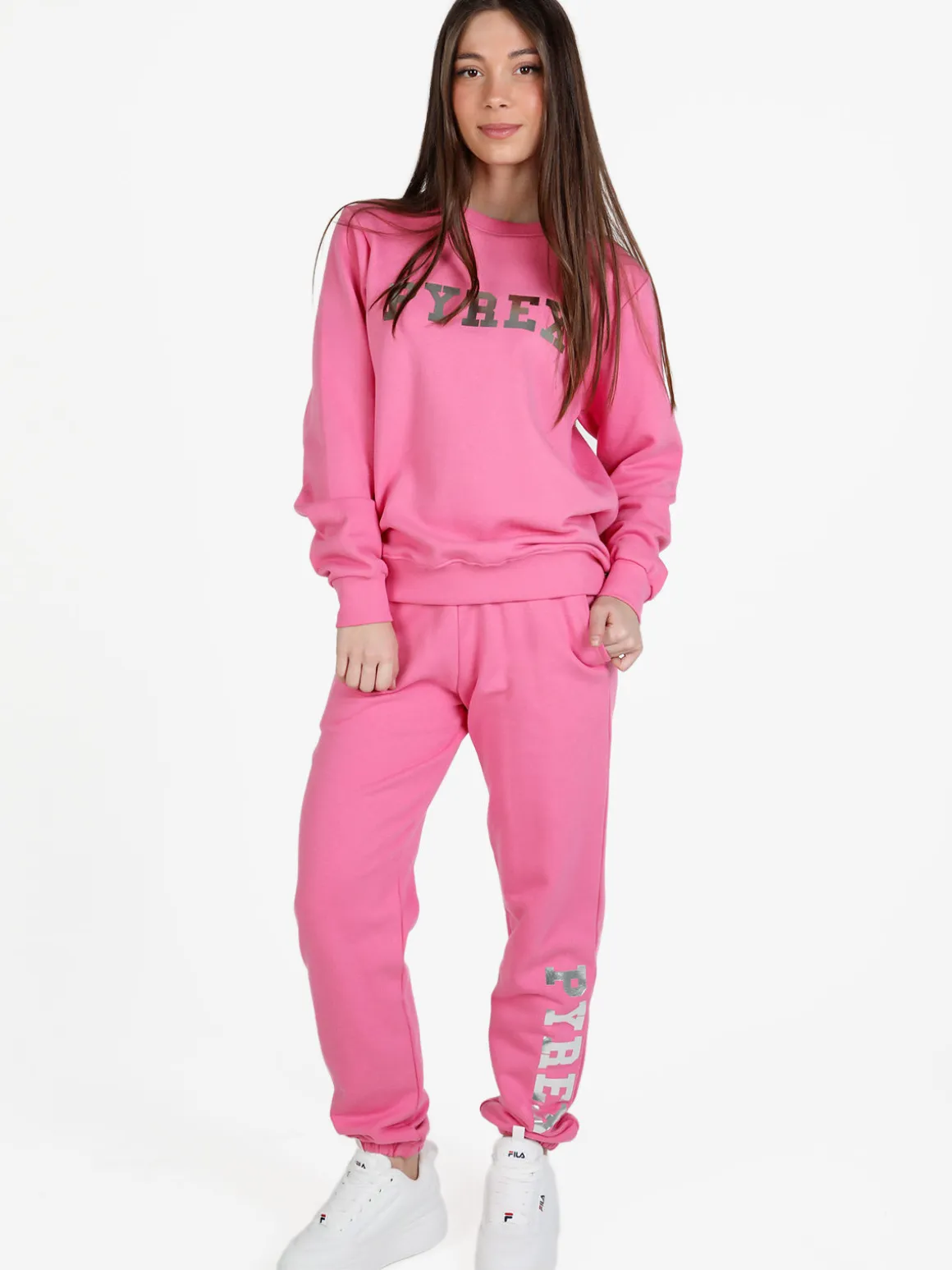 Pyrex Pantaloni donna sportivi in felpa