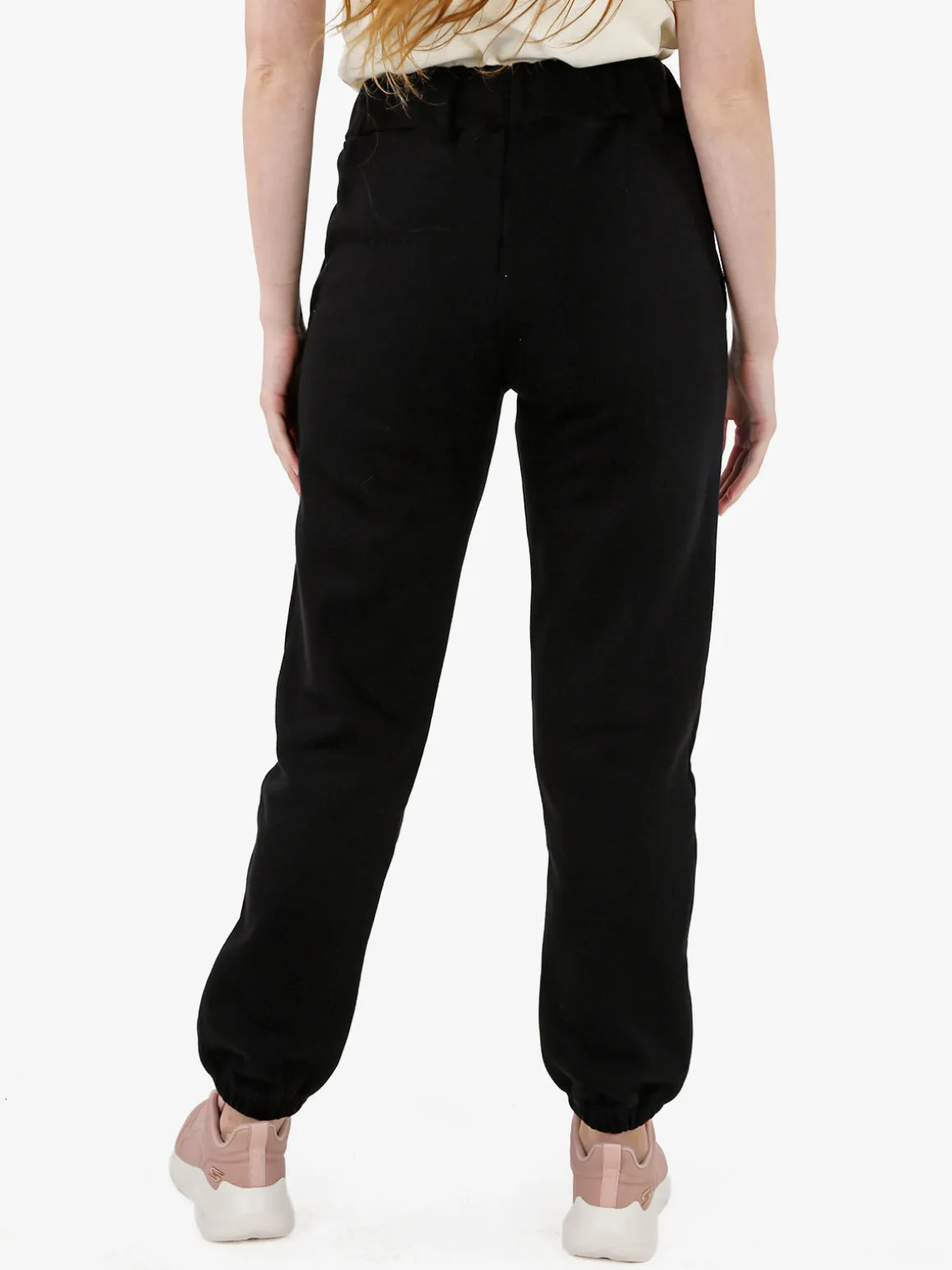 Pyrex Pantaloni sportivi felpati da donna - nero