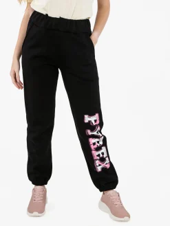 Pyrex Pantaloni sportivi felpati da donna - nero