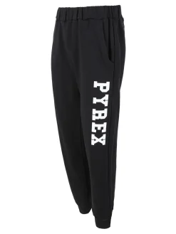 Pyrex Pantaloni tuta da uomo felpati con polsini
