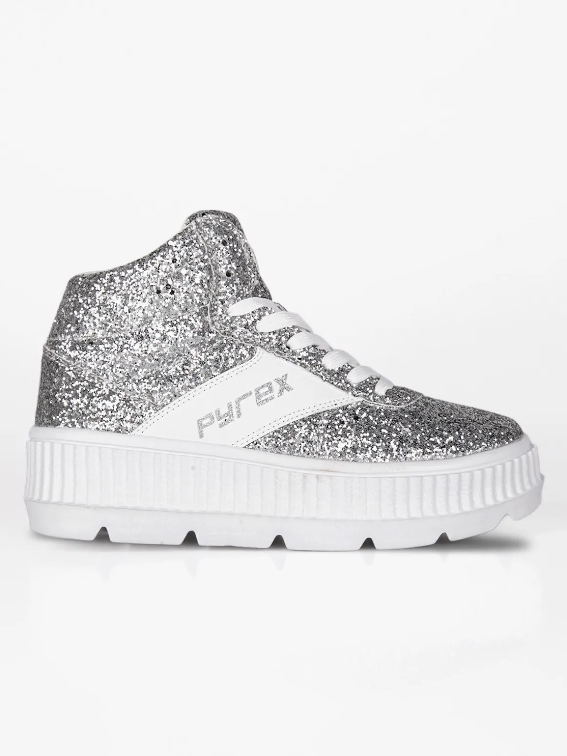 Pyrex PY030115 Sneakers donna alta glitter
