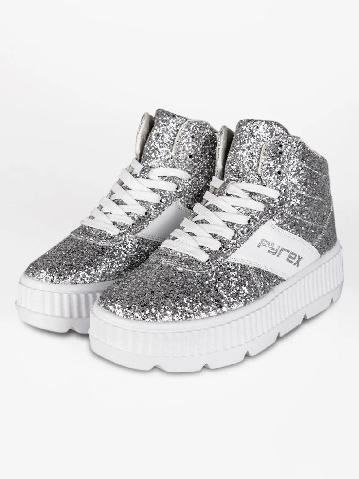 Pyrex PY030115 Sneakers donna alta glitter