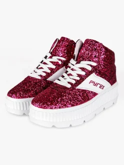 Pyrex PY030115 Sneakers donna alta glitter