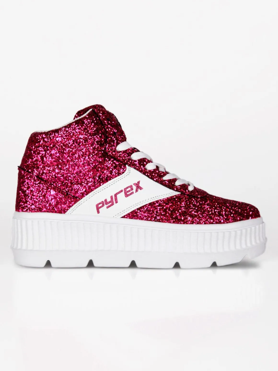 Pyrex PY030115 Sneakers donna alta glitter