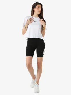 Pyrex Shorts sportivi da donna con logo - nero