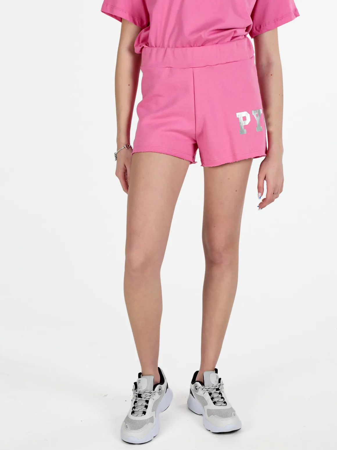 Pyrex Shorts sportivi da donna in felpa