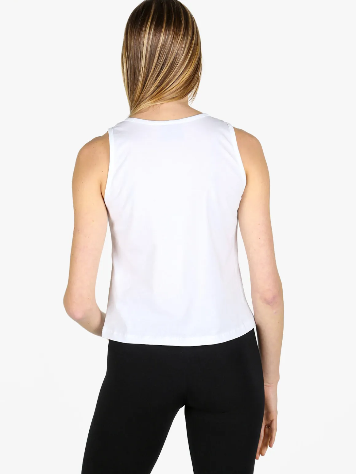 Pyrex Top donna sportivo in cotone con logo