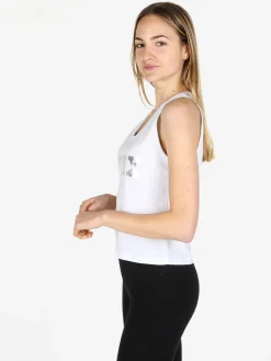 Pyrex Top donna sportivo in cotone con logo