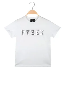 Pyrex T-shirt da ragazza con logo