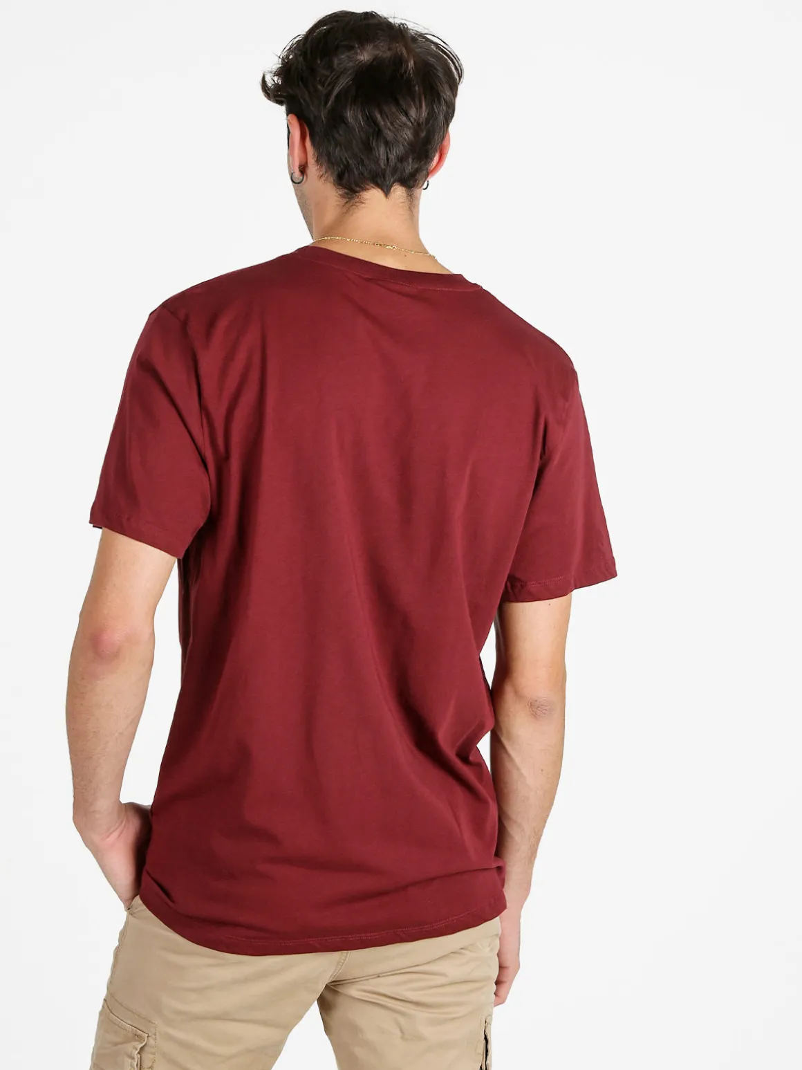 Pyrex T-shirt da uomo in cotone - bordeaux