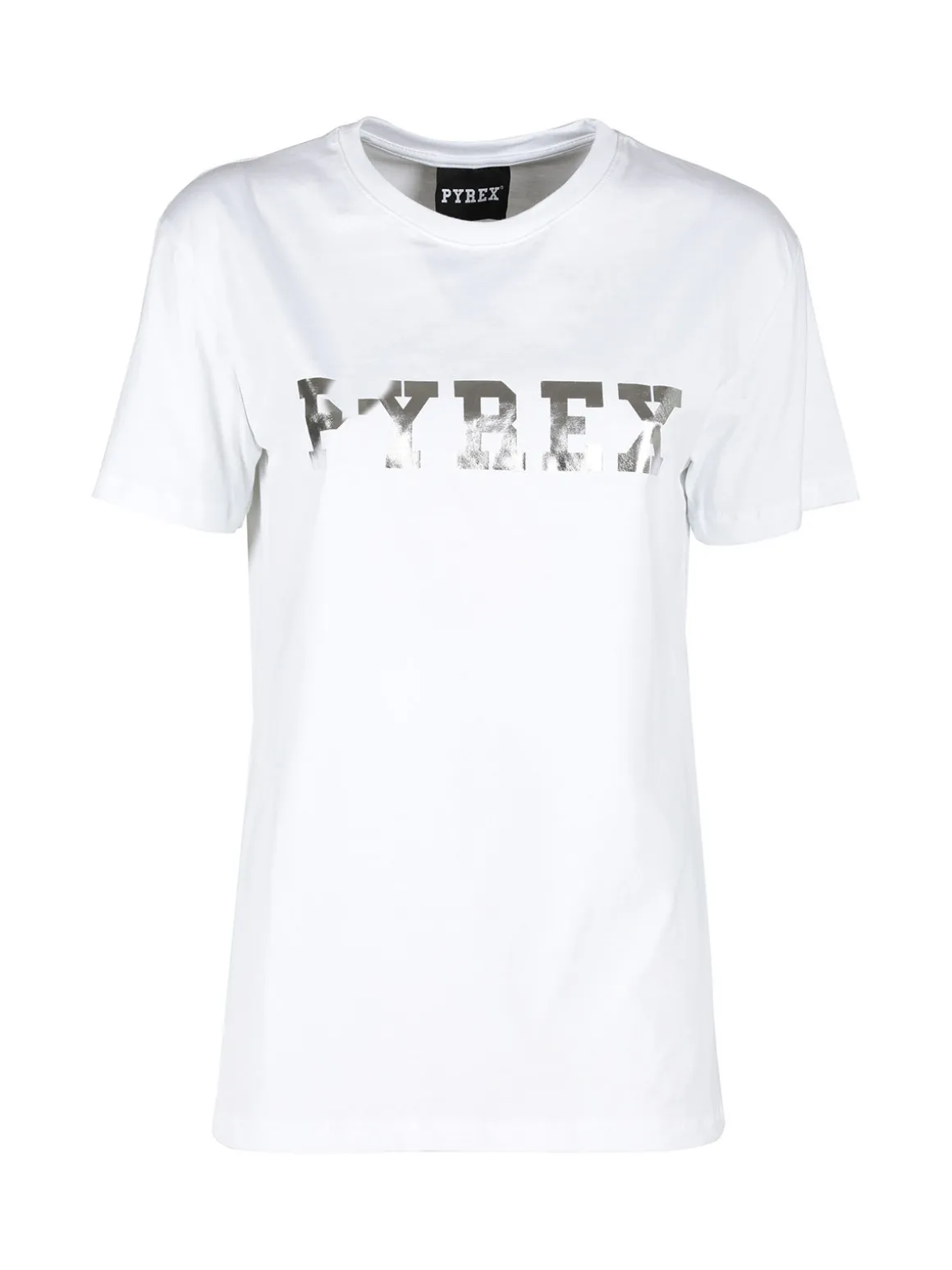 Pyrex T-shirt donna in cotone con logo