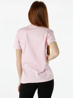 Pyrex T-shirt donna in cotone con logo - rosa