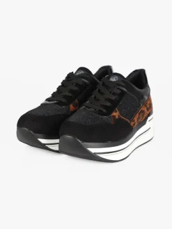 Queen Helena Sneakers da donna con zeppa