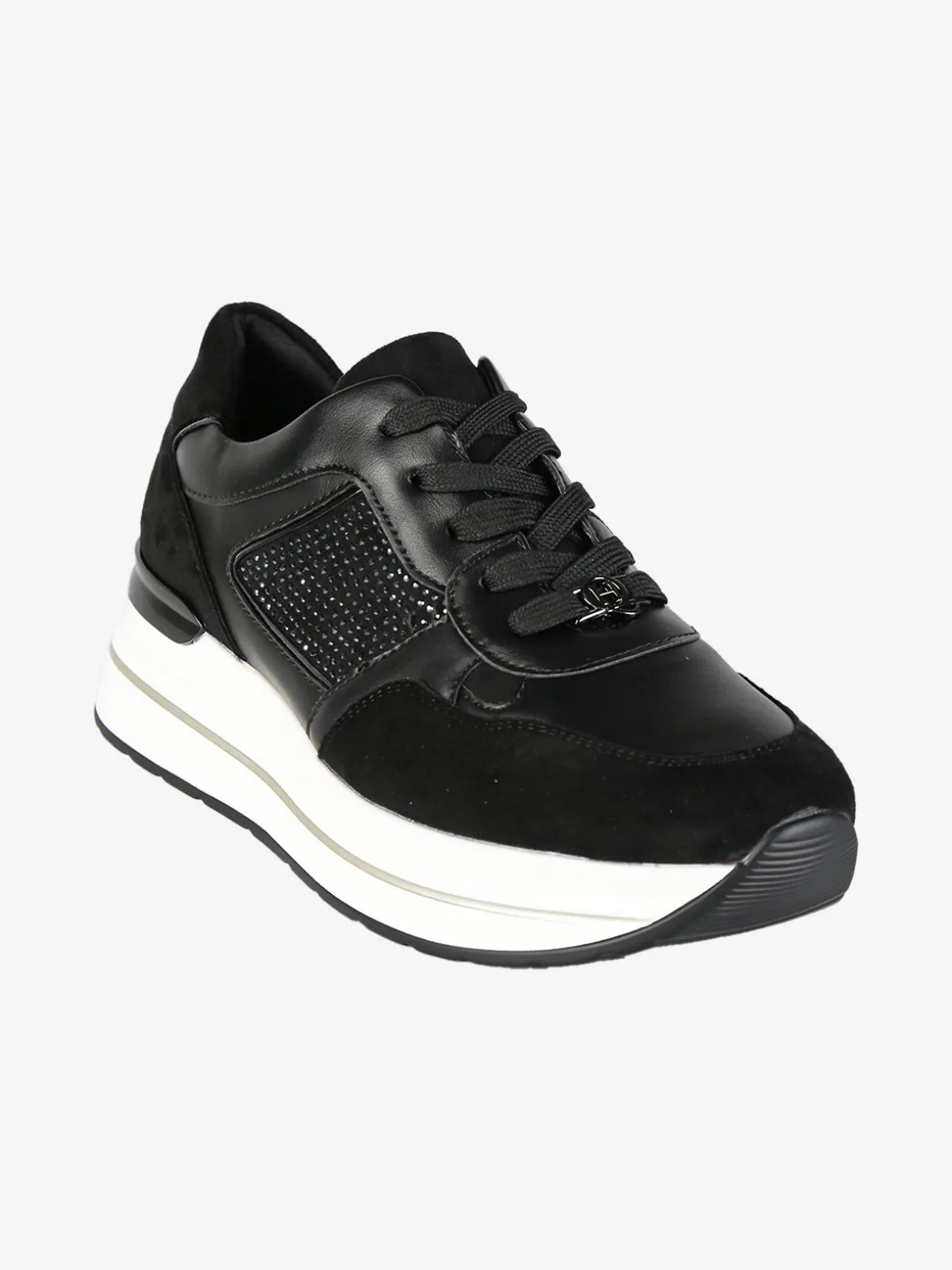 Queen Helena Sneakers donna con strass e platform