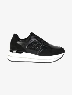 Queen Helena Sneakers donna con strass e platform