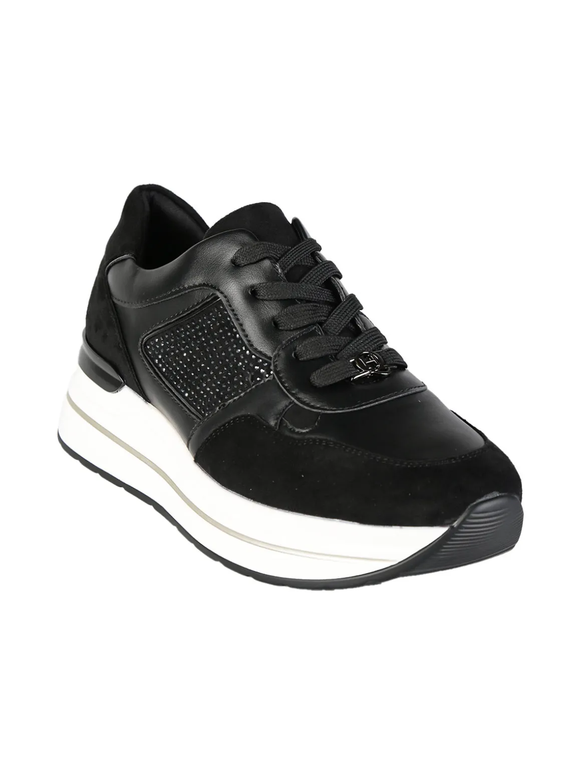 Queen Helena Sneakers donna con strass e platform