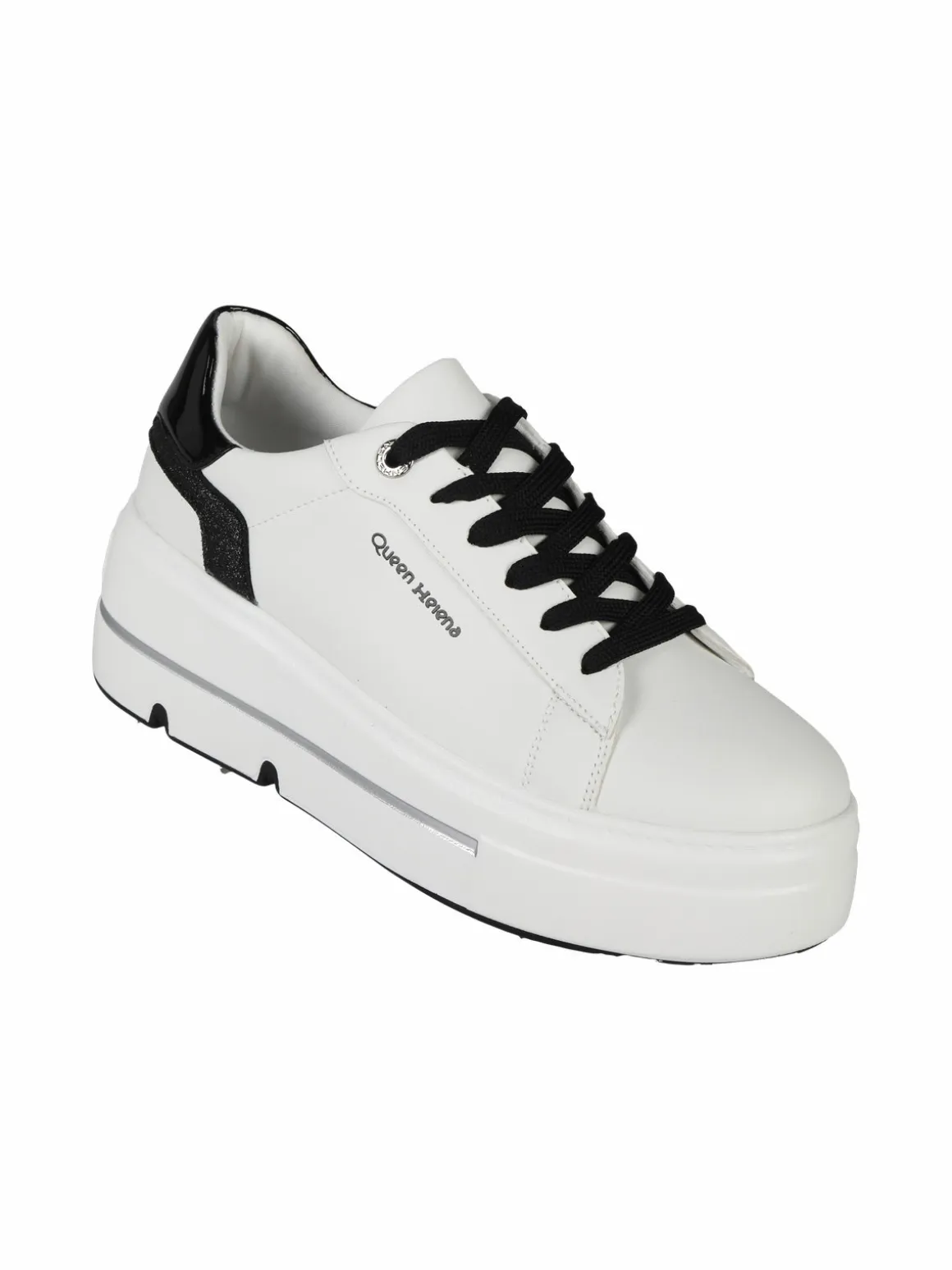 Queen Helena Sneakers donna con platform e glitter