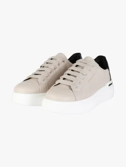 Queen Helena Sneakers donna stringate con suola alta