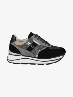 Queen Helena Sneakers donna scamosciate con platform
