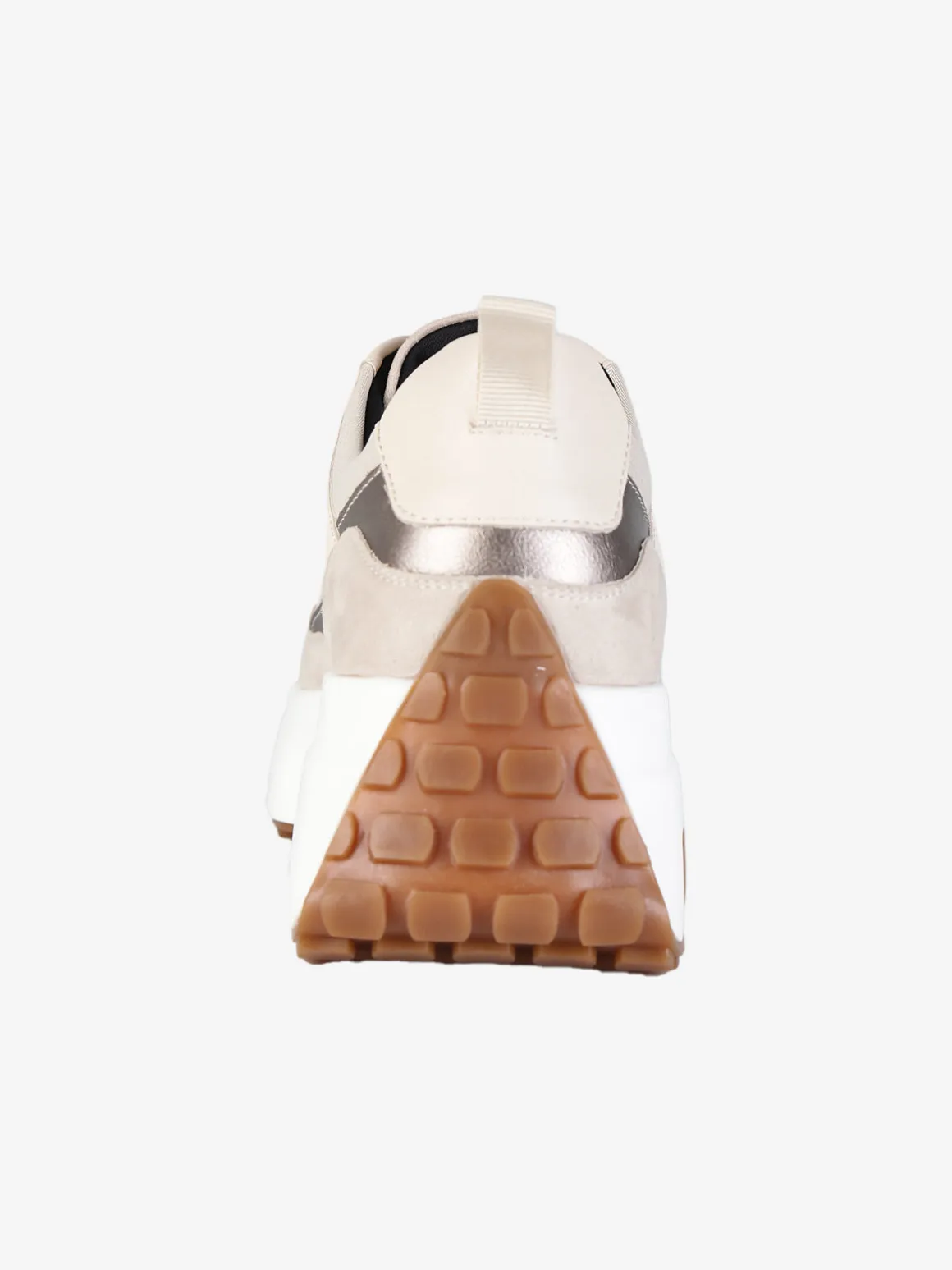 Queen Helena Sneakers donna stringate con platform