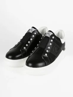 Queen Helena Sneakers donna slip on con strass