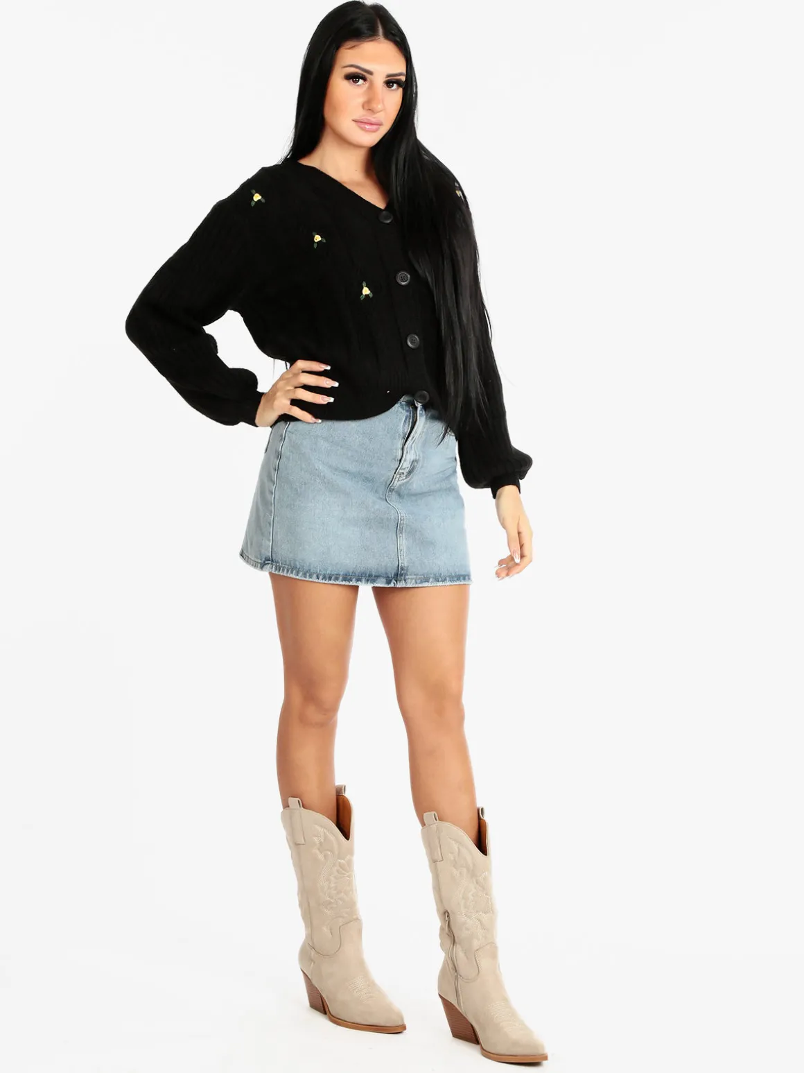 Quermes Minigonna in jeans