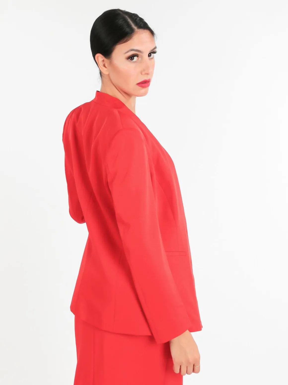 Radaus Blazer donna scollo alla coreana