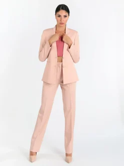 Radaus Blazer donna scollo alla coreana