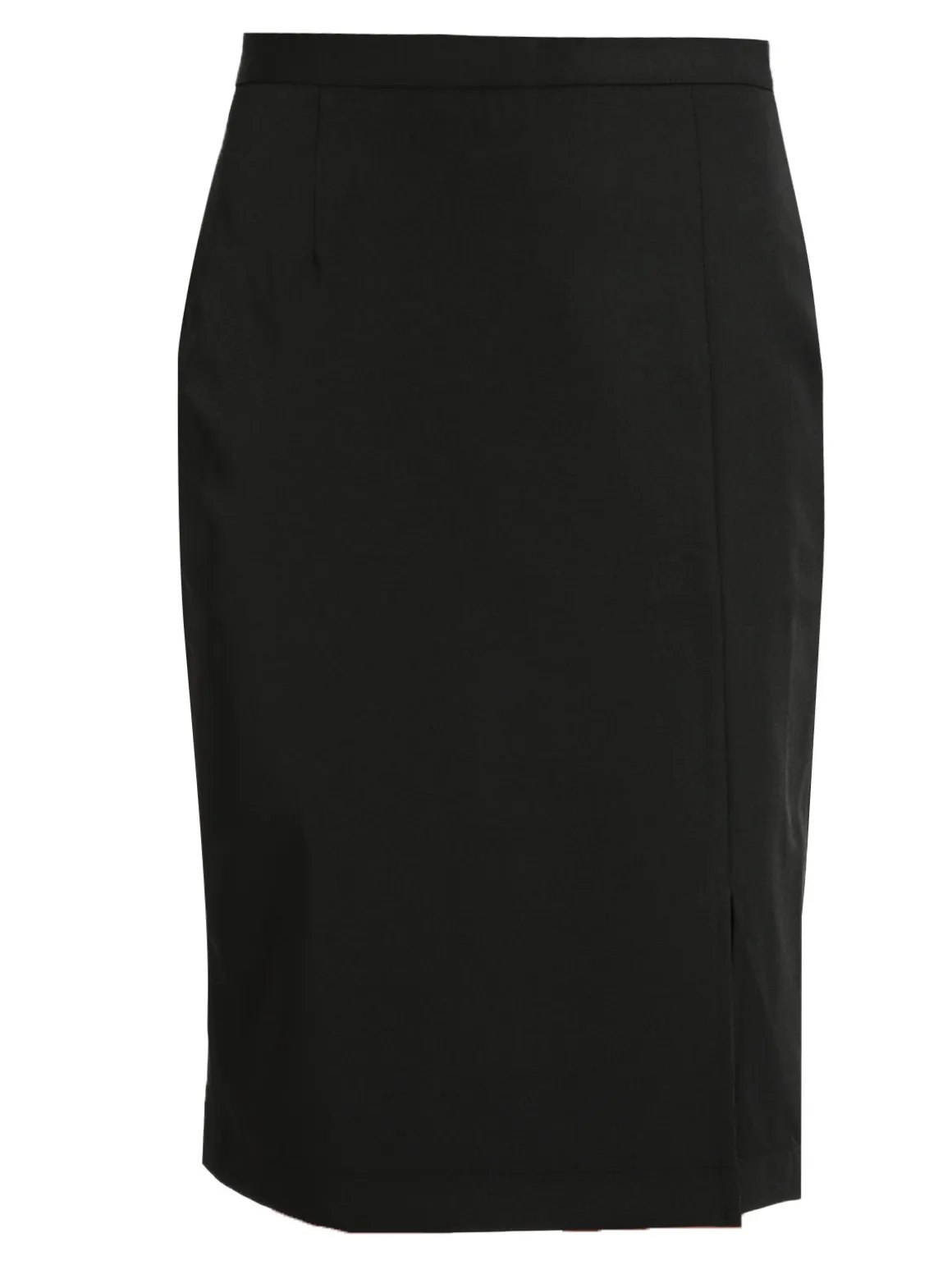 Radaus Gonna longuette donna con spacco - nero