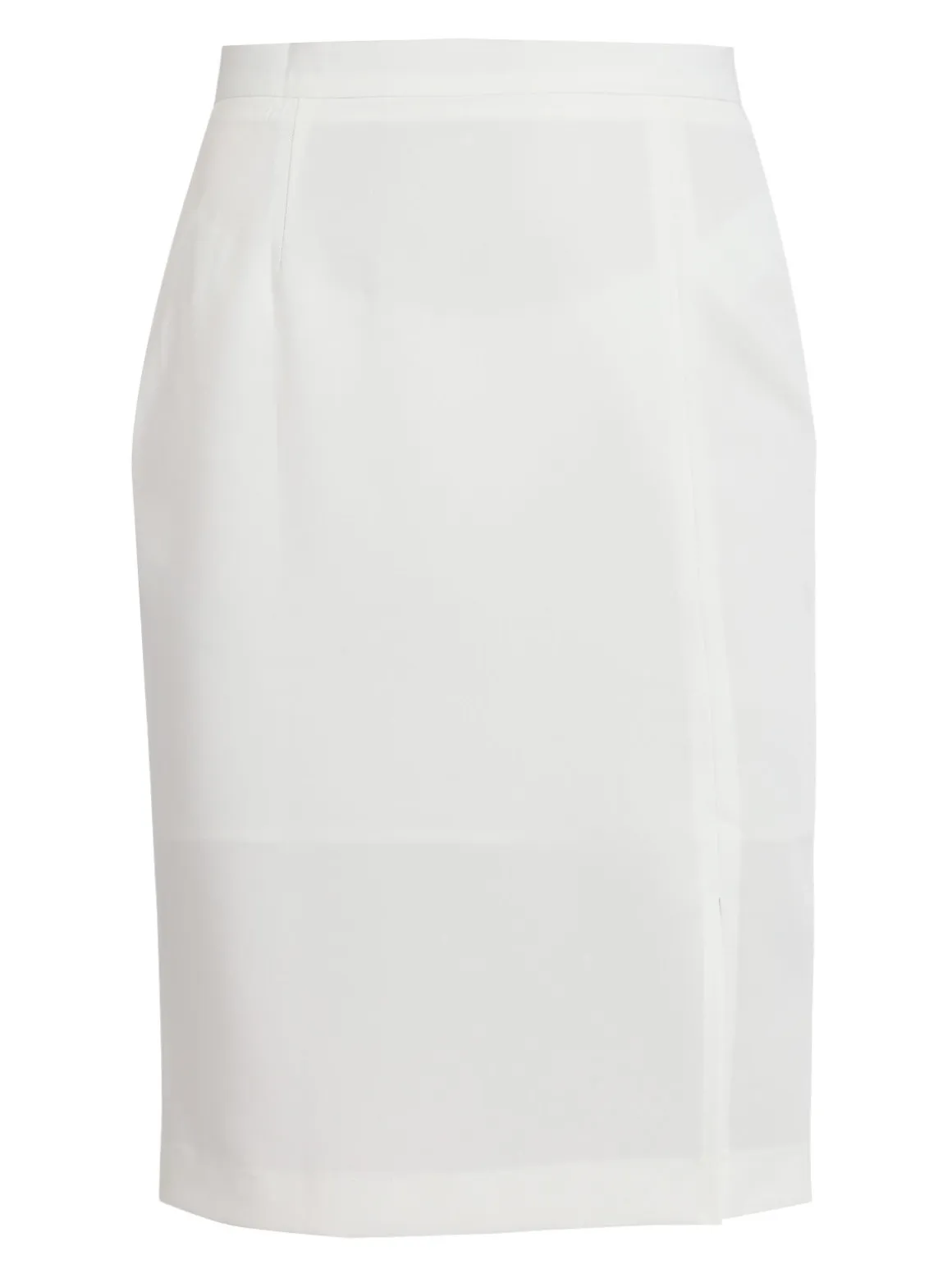 Radaus Gonna longuette donna con spacco - bianco