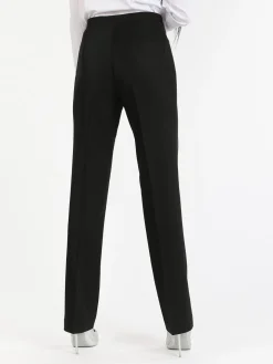 Radaus Pantaloni classici da donna a gamba dritta - nero