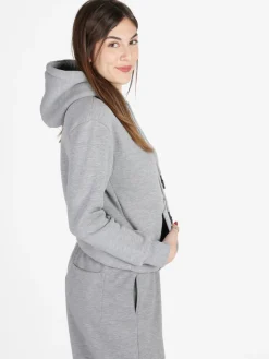 Raggi Lunari Felpa pesante da donna con cappuccio
