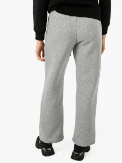 Raggi Lunari Pantaloni da donna in felpa a gamba larga con coulisse - grigio