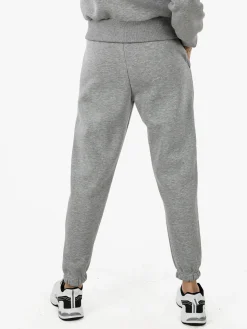 Raggi Lunari Pantaloni tuta da donna felpati con coulisse - grigio