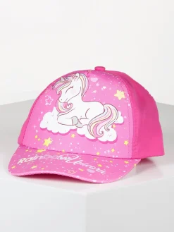 Rainbow Cappello unicorni da bambina con visiera