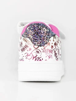 Rainbow Sneakers da bambina con strappo