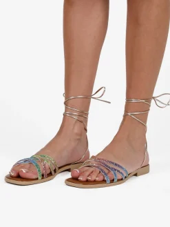Rebecca - Made In Italy Sandali bassi da donna alla schiava