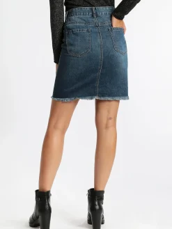 Redseventy Gonna di jeans midi