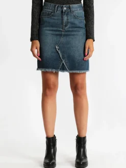 Redseventy Gonna di jeans midi