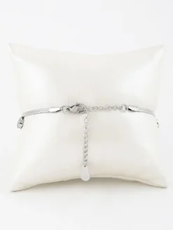 Rejena Bracciale piatto con strass