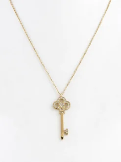 Rejena Collana donna con ciondolo chiave