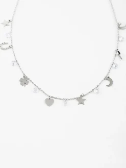Rejena Collana donna con ciondoli