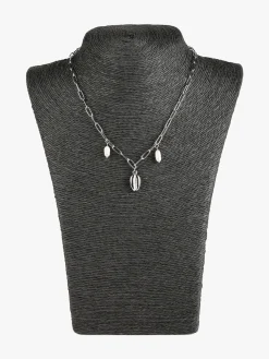 Rejena Collana donna in acciaio con strass
